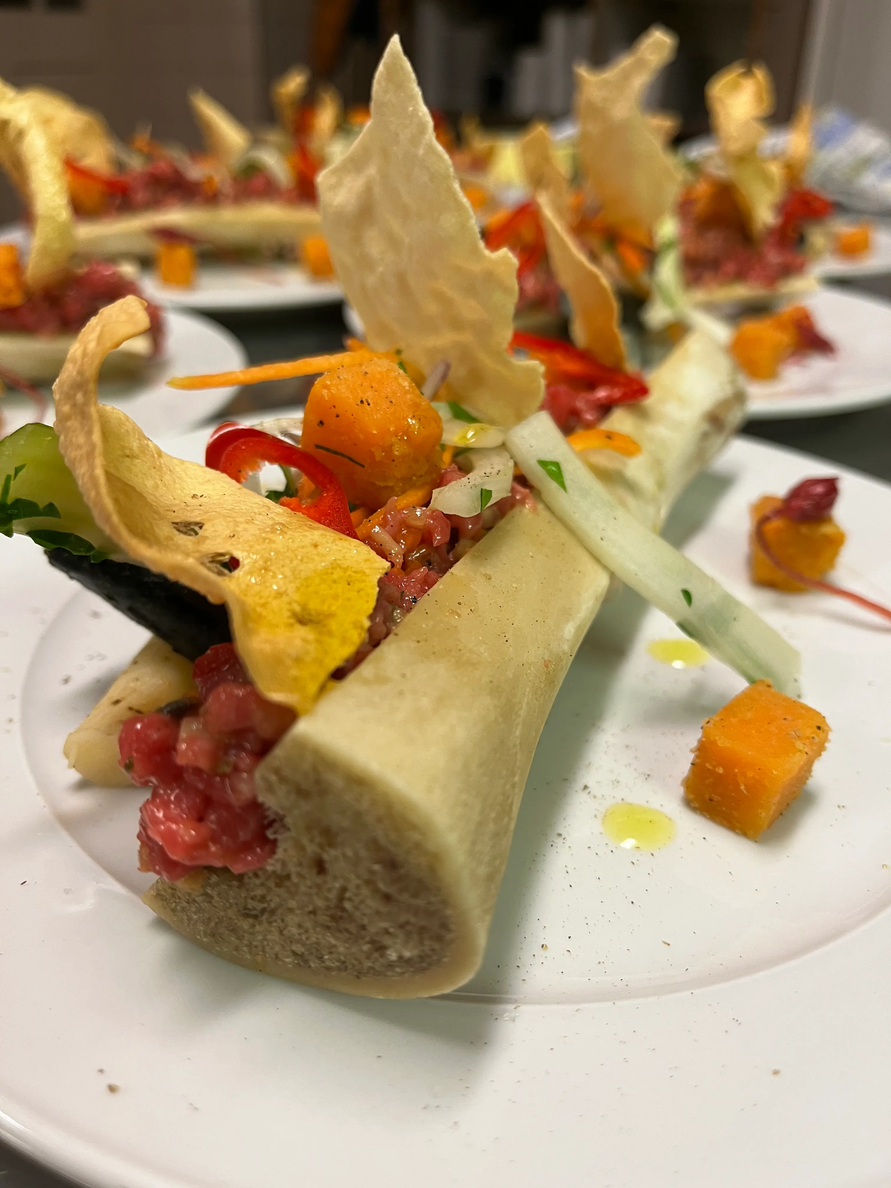 image of signature dish (for a fine dining restaurant)