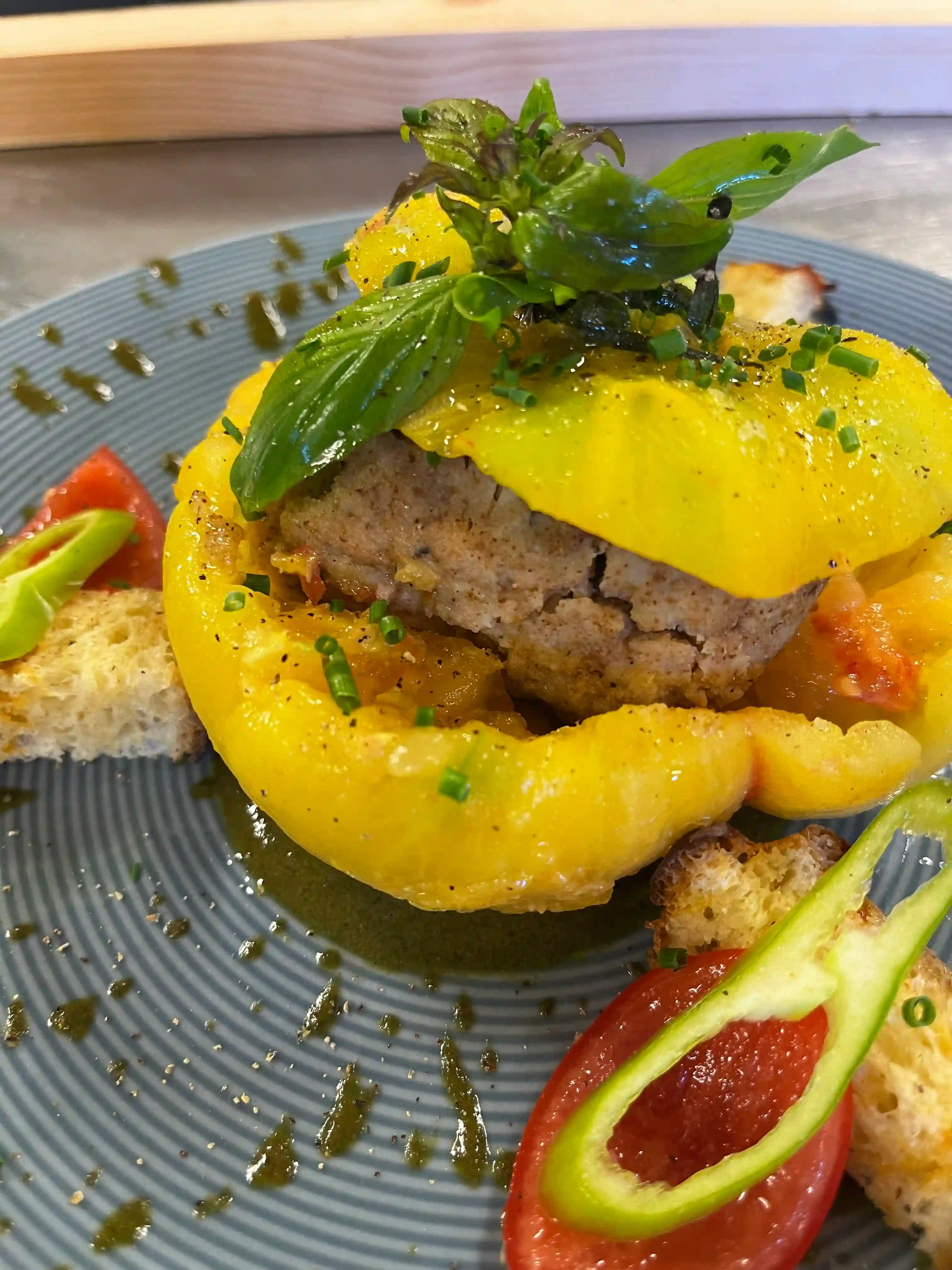 image of local produce for a grocery store